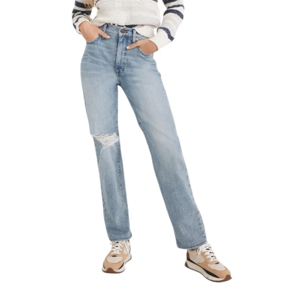 Madewell The Perfect Vintage Straight Jean Size 25 - Picture 1 of 14
